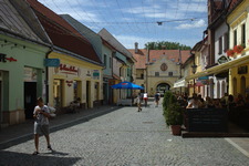 Floriánova ulica v historickej časti mesta